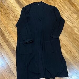 Elegant Black Women's Cardigan